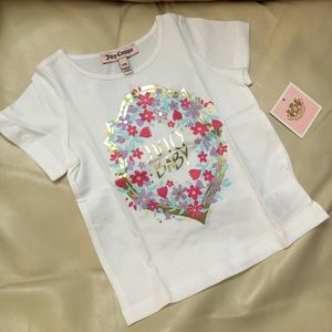 NWT Juicy couture 12m kids tee shirt